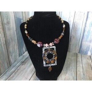 Treska Tribal Bead Necklace